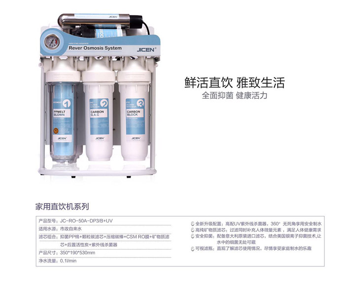 凈水器凈水流量越大≠越好，看凈水指標(biāo)選凈水器